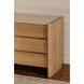Lane Natural Marble Top 6 Drawer Dresser
