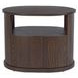 Tommy Dark Brown 1 Drawer Nightstand