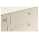 Nadine Cream 2 Door Marble Top Sideboard