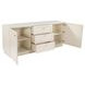 Nadine Cream 2 Door Marble Top Sideboard