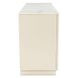 Nadine Cream 2 Door Marble Top Sideboard