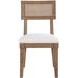 Colvin Brown Cane Side Chair Set of 2