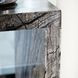 Linea Black Forest Marble And Textured Graphite Metal Desk