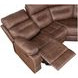 Rudger Brown 3 Piece Manual Reclining Sectional