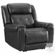 Regis Baron Charcoal Power Recliner