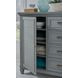 Harborwick Harbor Gray 4 Drawer Door Chest