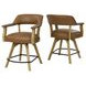 Rylie Brown Swivel 24″ Counter Height Captains Chair