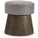 Linea Grey Round Bench