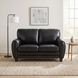 Rubin Black 62" Loveseat