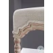 Rue Bisque French Linen Performance Fabric Counter Height Stool