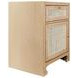 Ruth Cerused Oak 1 Door Cabinet with 1 Drawer