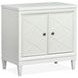Springhouse Whisper White 2 Door Nightstand with USB Charging