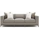 Noel Gray 100" Sofa with Pillows