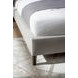 Zest Dark Gray King Upholstered Wall Panel Bed