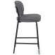 Blythe Gray Counter Height Stool Set Of 2