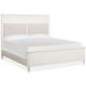 Echo Isles Sea Pearl and Driftwood California King Upholstered Panel Bed