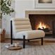 Maki Beige Accent Chair