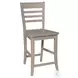 Cosmopolitan Gray Taupe Roma Stool