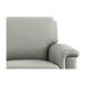 Wendover Silver Leather 62" Loveseat