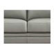 Wendover Silver Leather 62" Loveseat