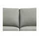 Wendover Silver Leather 62" Loveseat