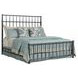Abode Sylvan Gray Queen Metal Bed