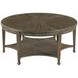 Emporium Sutter Medium Stain Round Cocktail Table