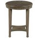 Emporium Sutter Medium Stain Round End Table
