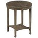 Emporium Sutter Medium Stain Round End Table