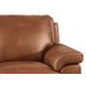 Ironvale Nutmeg Leather Upholstered Accent Chair
