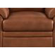 Ironvale Nutmeg Leather Upholstered Accent Chair