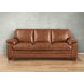 Ironvale Nutmeg Leather 84" Sofa