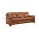 Ironvale Nutmeg Leather 84" Sofa