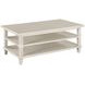 Grand Bay Wayland White Rectangular Cocktail Table