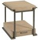 Huron Light Stain Square End Table