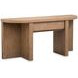 Silveroak Golden Oat and Beige Oval Lift Top Occassional Table Set with 2 Upholstered Stools