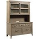 Urban Cottage Barlow Light Stain 55" Credenza and Hutch