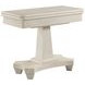 Grand Bay Montauk White Square Game Table