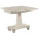 Grand Bay Montauk White Square Game Table