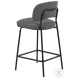 Blythe Gray Counter Height Stool Set Of 2
