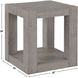 Pinedale Gray Square End Table