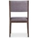 Linea Grey And Cerused Charcoal Side Chair Set of 2