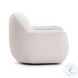 Tiago Cream Velvet Swivel Chair