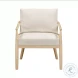 Dixie Cream Performance Corduroy Accent Chair