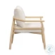 Dixie Cream Performance Corduroy Accent Chair