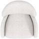 Rothko Uph Porcelain Upholstered Swivel Accent Chair