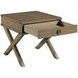 Crawford Light Stain End Table