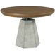 Olmsted Medium Stain Adjustable Height Round Dining Table