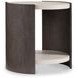 Prado Buff And Porcini Side Table
