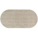 Gwendolyn Cerused Taupe 86" Oval Dining Table